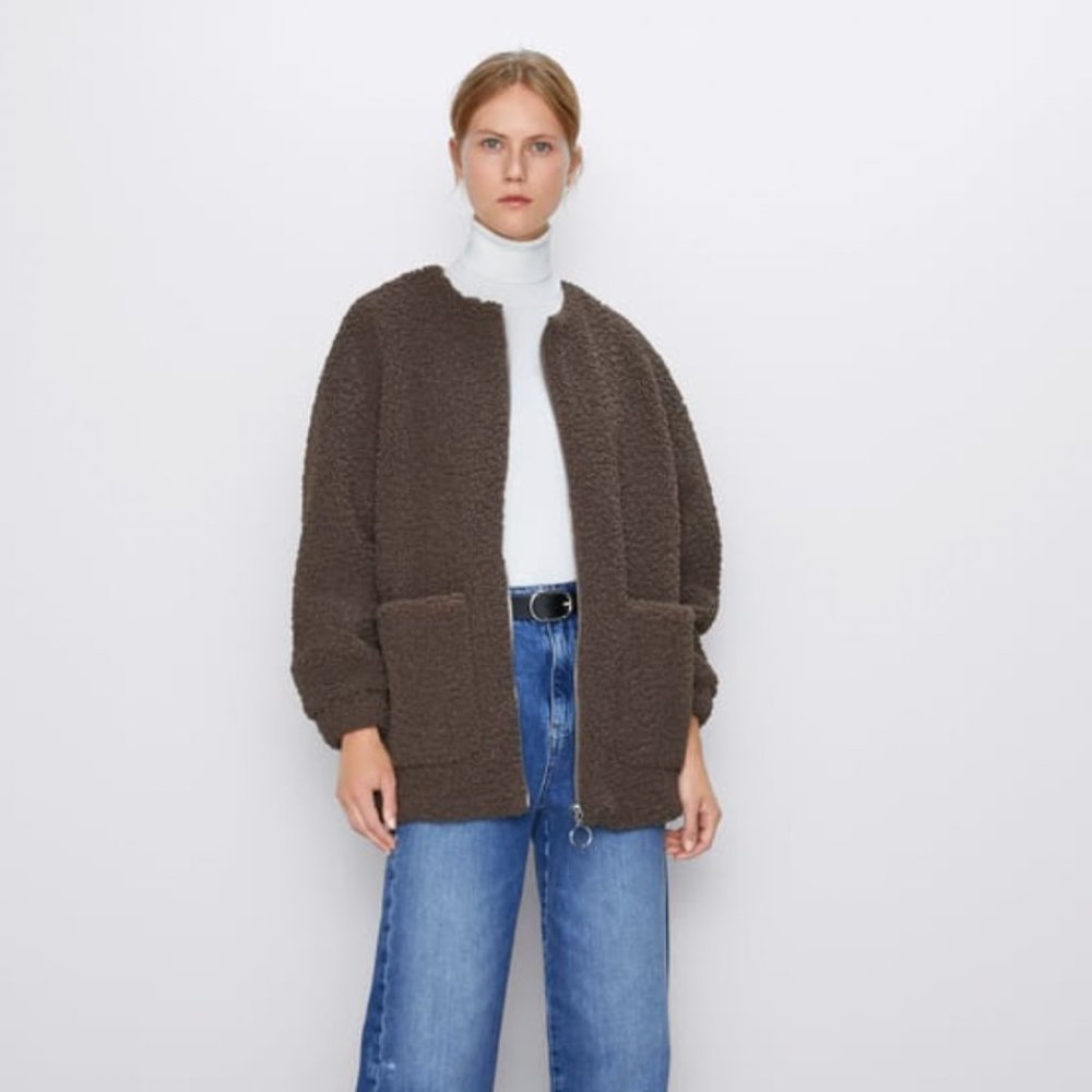 Zara FLEECE COAT